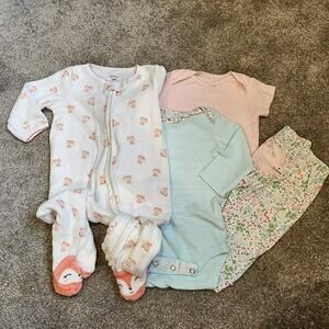 Carter's Baby Girls Bundle Sz 6M